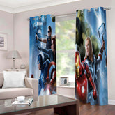 2025 NEW Avengers Curtains Cosplay Blackout Window Drapes Room Decoration